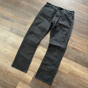 Filson Double Knee Black Dry Tin Pants Men's Sz 36 Black Workwear Skater